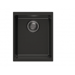 Aqu Black Granite Quartz Stone Kitchen Sink Single Bowl Aqu Black Granite Quartz Stone Kitchen Sink Single Bowl
